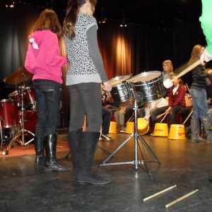 Slagwerk met de groep!