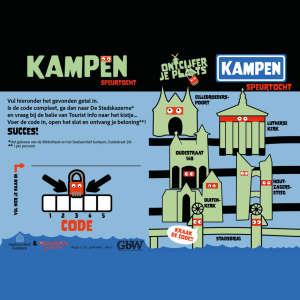 Ontcijfer je plaats - Stadsarchief Kampen